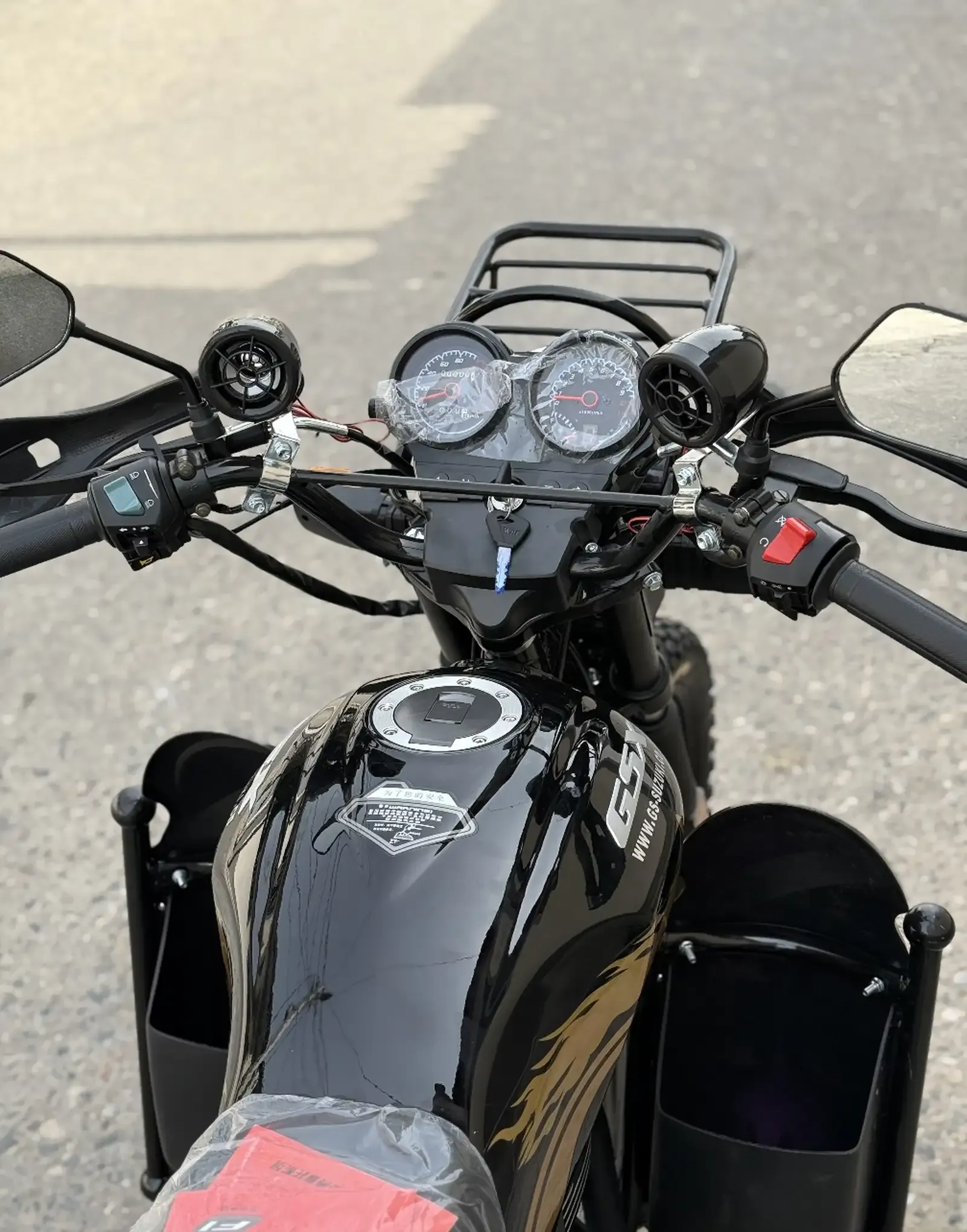 Мотоцикл Suzuki 200куб 2026 black