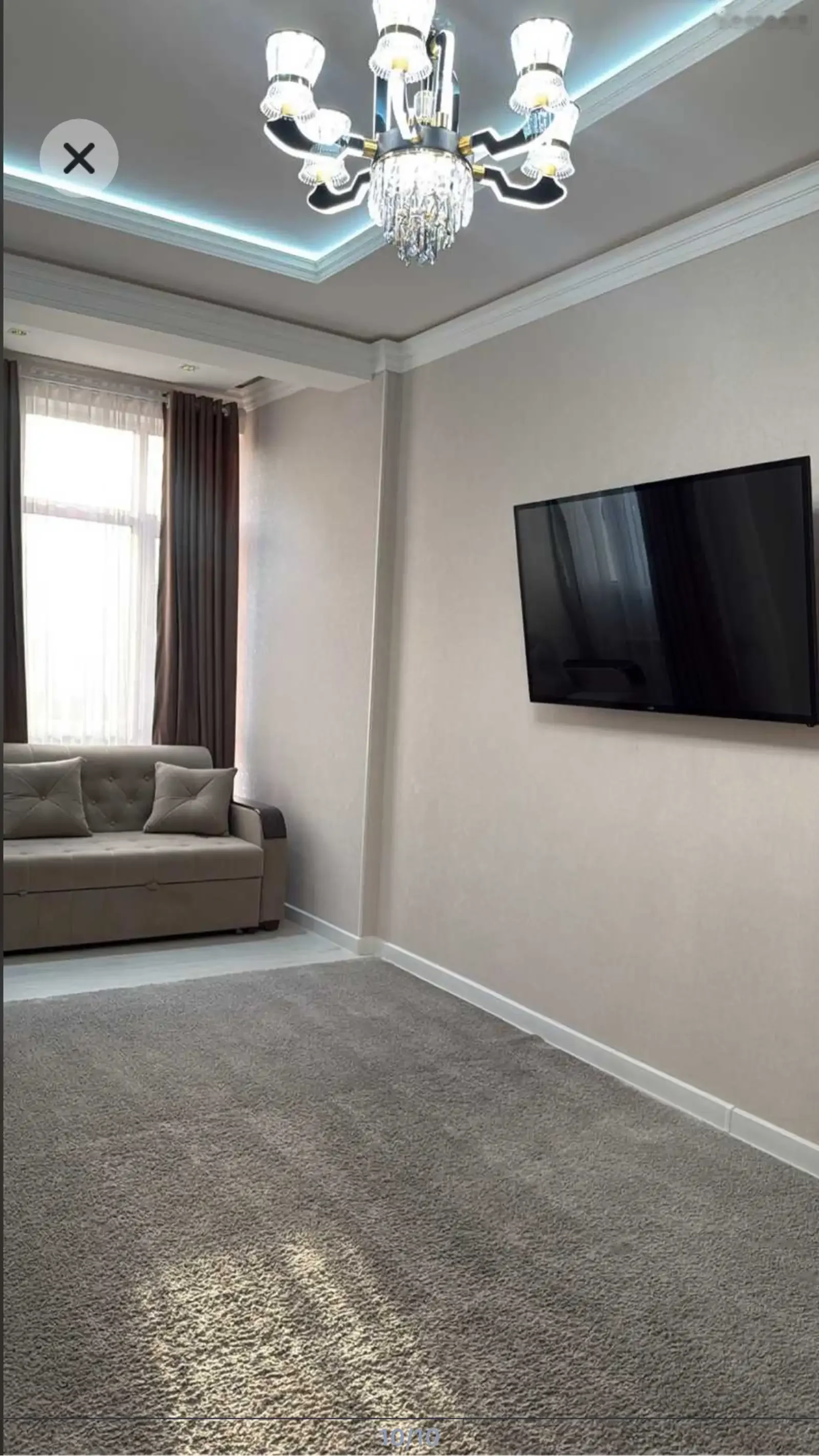 3-комн. квартира, 12 этаж, 92м², Созидания