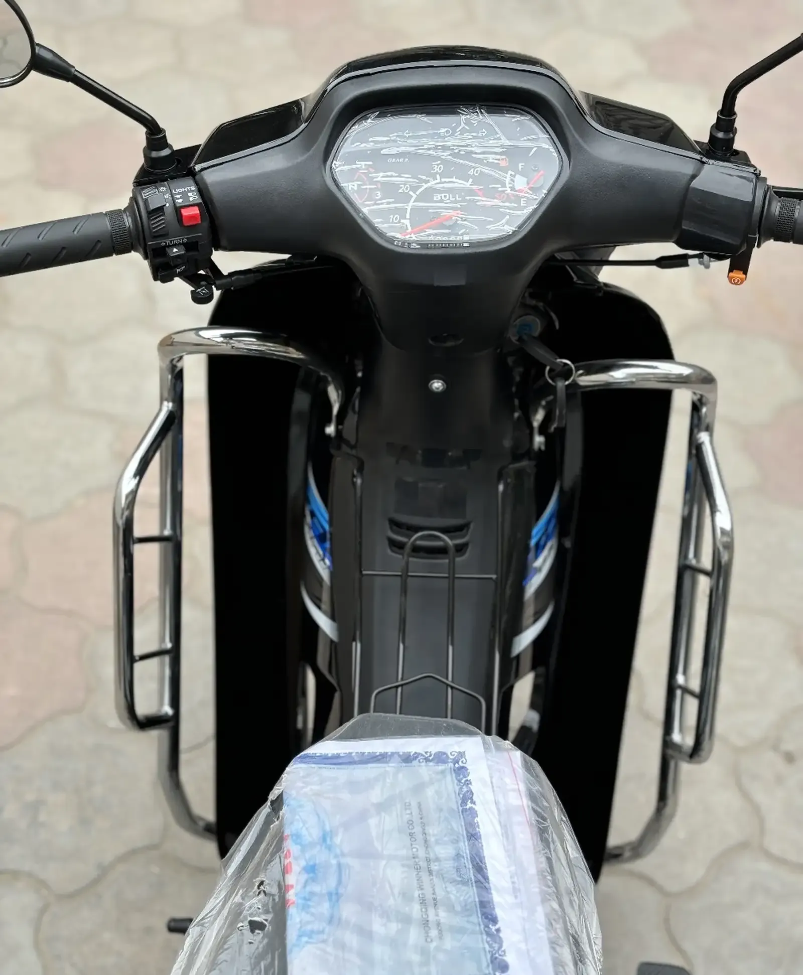 Скутер Утка 110куб 2025 Black