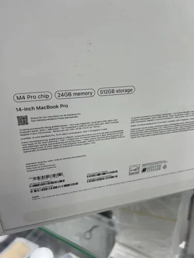 Ноутбук Apple macbook pro m4 24/512gb