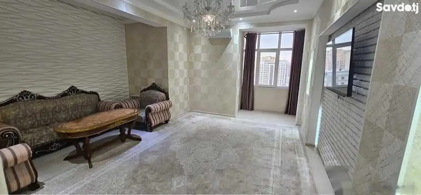 2-к квартира, 16 этаж, 85 м², И.Сомони, пушти Парламент