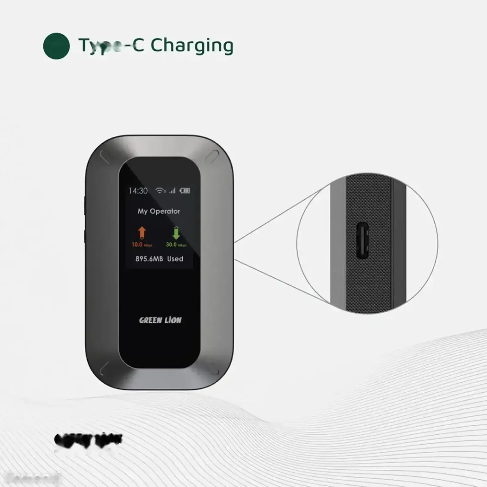 Карманный Wi-Fi роутер Green Lion Portable Mifi Router