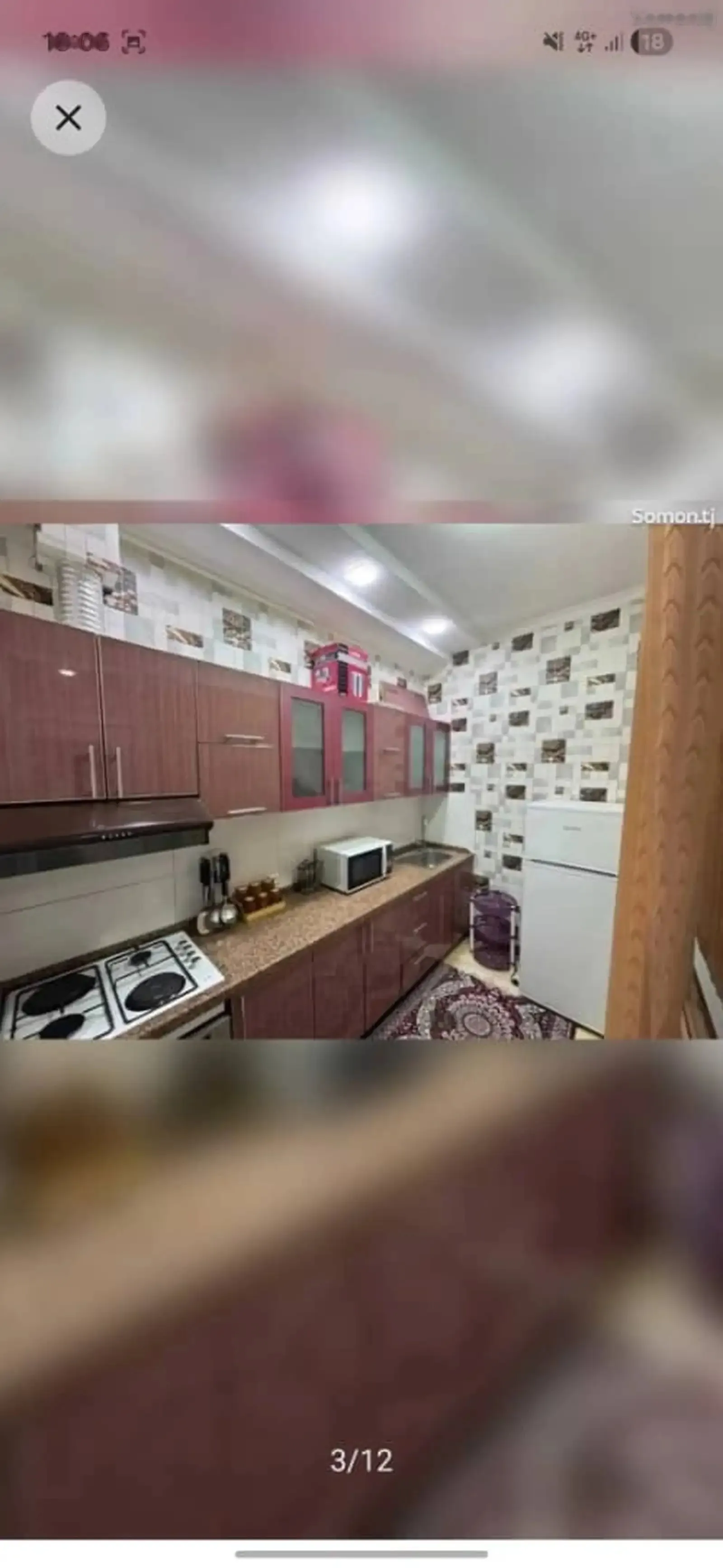 2-комн. квартира, 10 этаж, 75м², танка доми Арванд