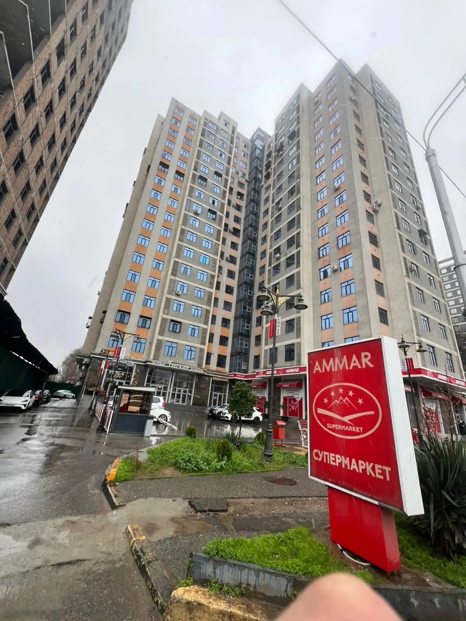 2-комн. квартира, 10 этаж, 70м², Ашан, мойкаи малика