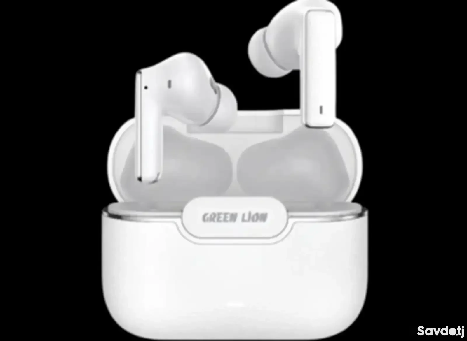 Беспроводные наушники Green Lion River Plus True Wireless Earbuds белый