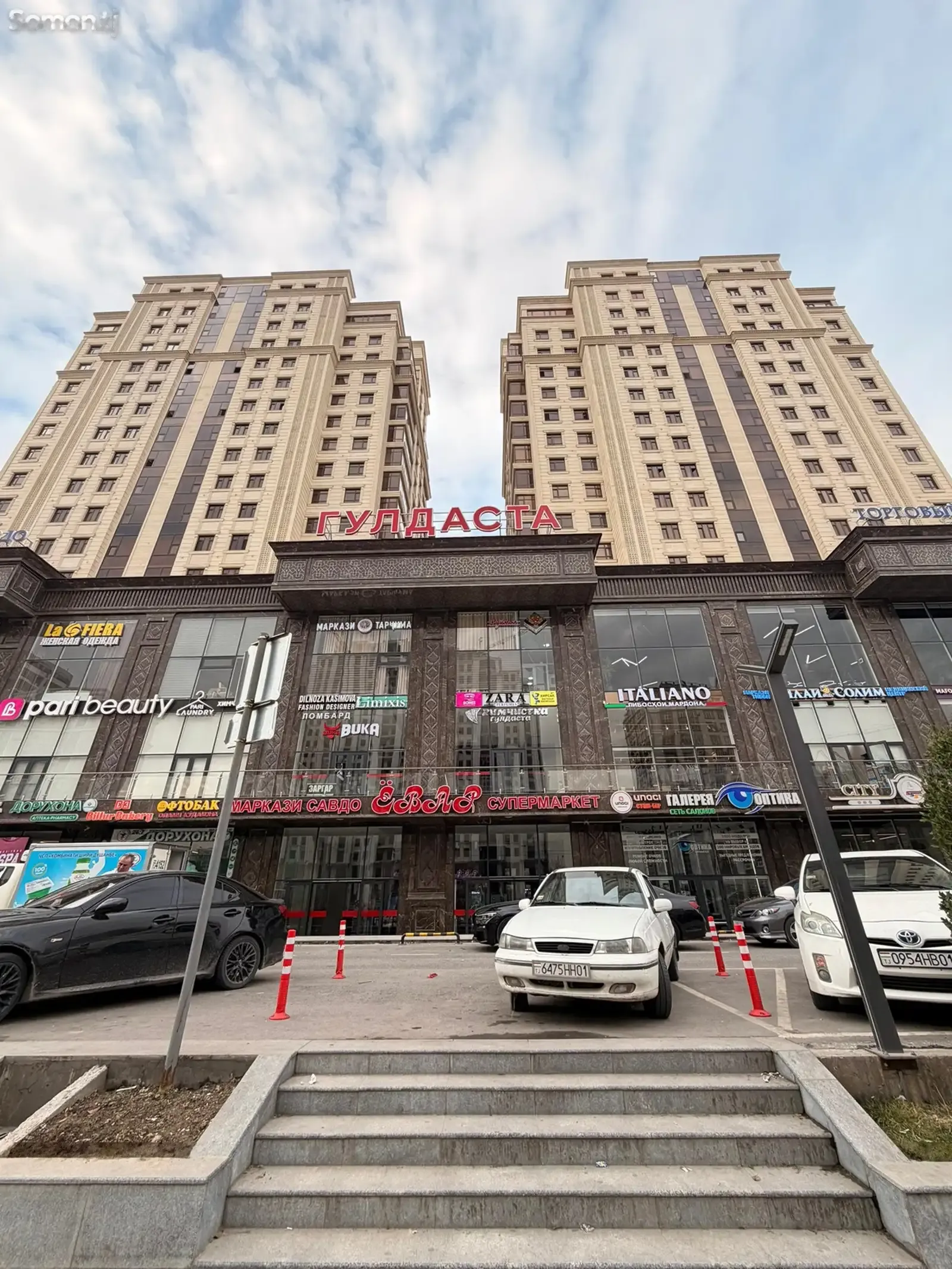 2-к квартира, 3 этаж, 95 м², 82 мкр, Доми Гулдаста