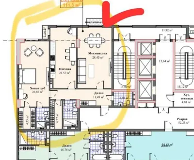 2-комн. квартира, 15 этаж, 111 м², ул.Пушкина ''РТСУ'' ЖК «Рангинкамон»