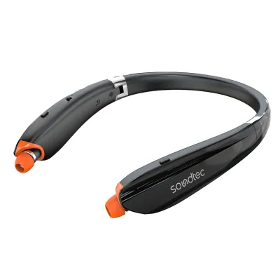 Беспроводные наушники Porodo Soundtec Bluetooth Neck Band with Extendable Earbud