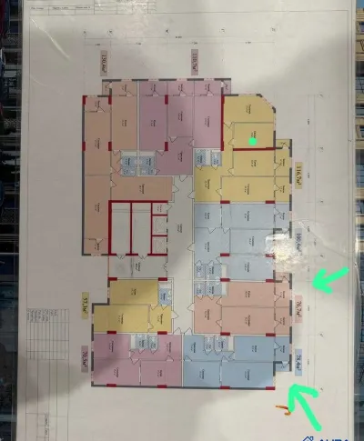 2-комн. квартира, 14 этаж, 90 м², Сино