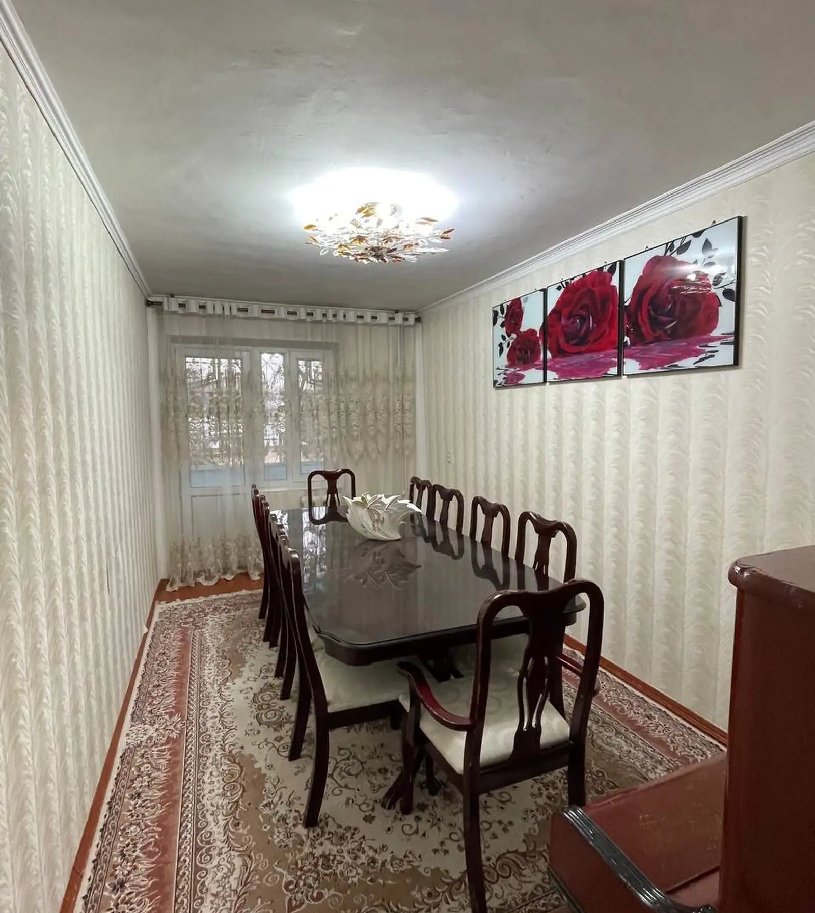 3-комн. квартира, 2 этаж, 59 м², Сино