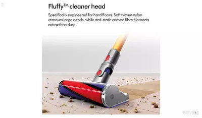 Беспроводной пылесос Dyson V8 Absolute Yellow/Nickel, UK Version