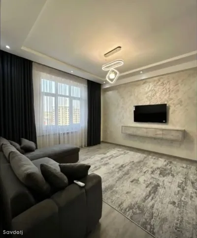2-комн. квартира, 12 этаж, 76м², Шохмансур