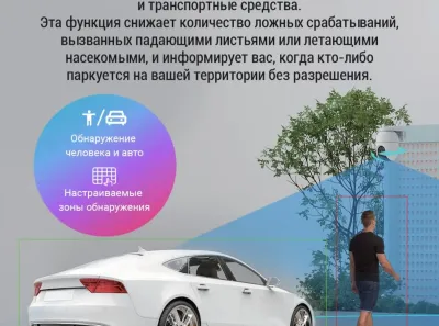 Панорамная и наклонная Wi-Fi-камера CS-C8C Ezviz
