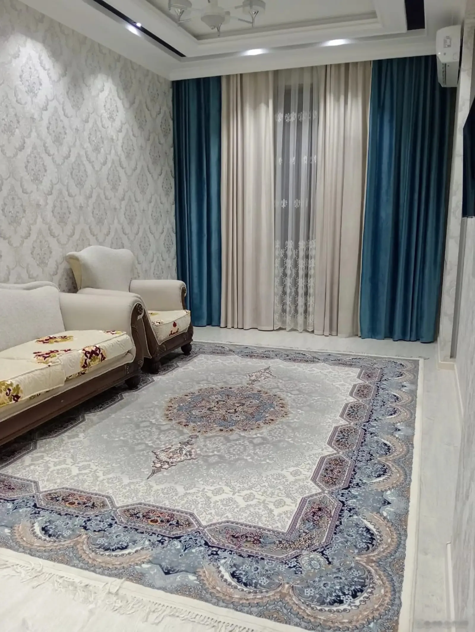 2-комн. квартира, 9 этаж, 90м², бари парламент