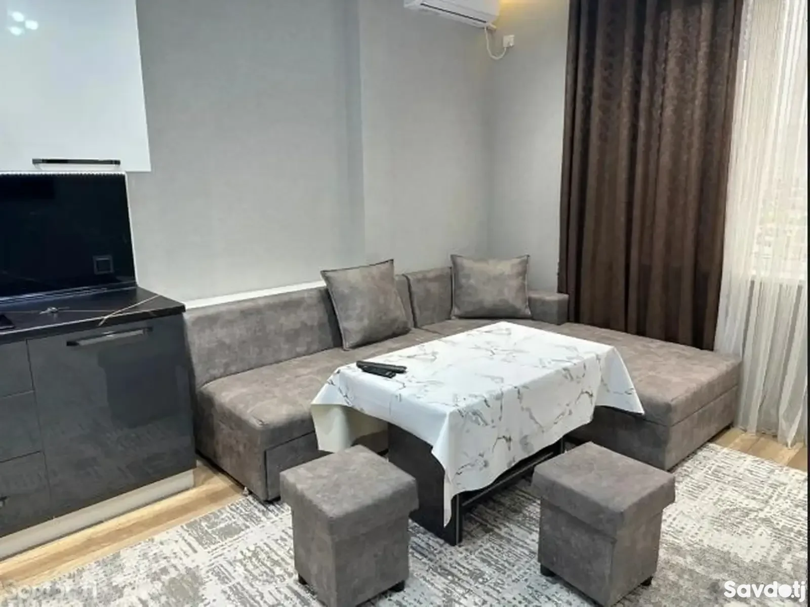 1-комн. квартира, 10 этаж, 60 м², Супермаркет Ёвар