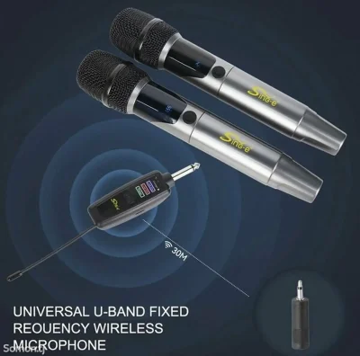 Микрофон для караоке ZQS-1M501 18650 Lithium 3.7V — миниатюра 2