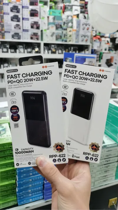 Внешний аккумулятор Remax RPP-622 10000 mah с быстрой зарядкой