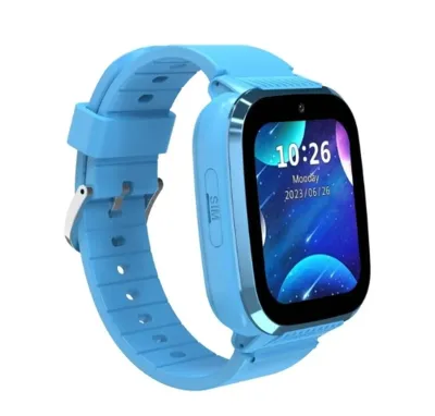 Детские смарт часы Porodo 4G Kids GPS 1.85 inch Smart Watch Junicare синий