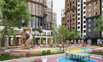 3-комн. квартира, 13 этаж, 127 м², Сино