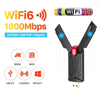 Адаптер Pix-Link-UAX03 USB Wi-Fi 6 адаптер