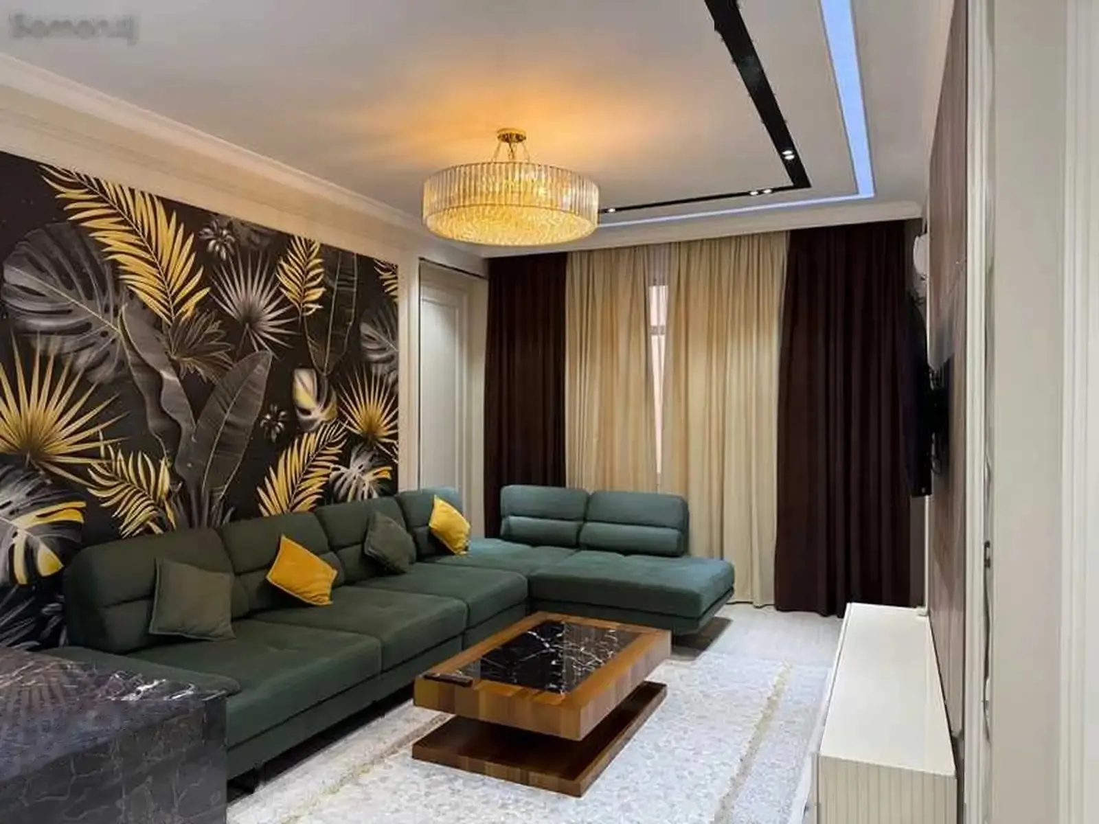 2-комн. квартира, 11 этаж, 90м², Шохмансур