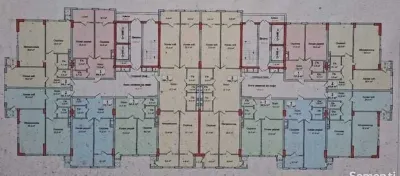 2-комн. квартира, 9 этаж, 95 м², И Сомонӣ