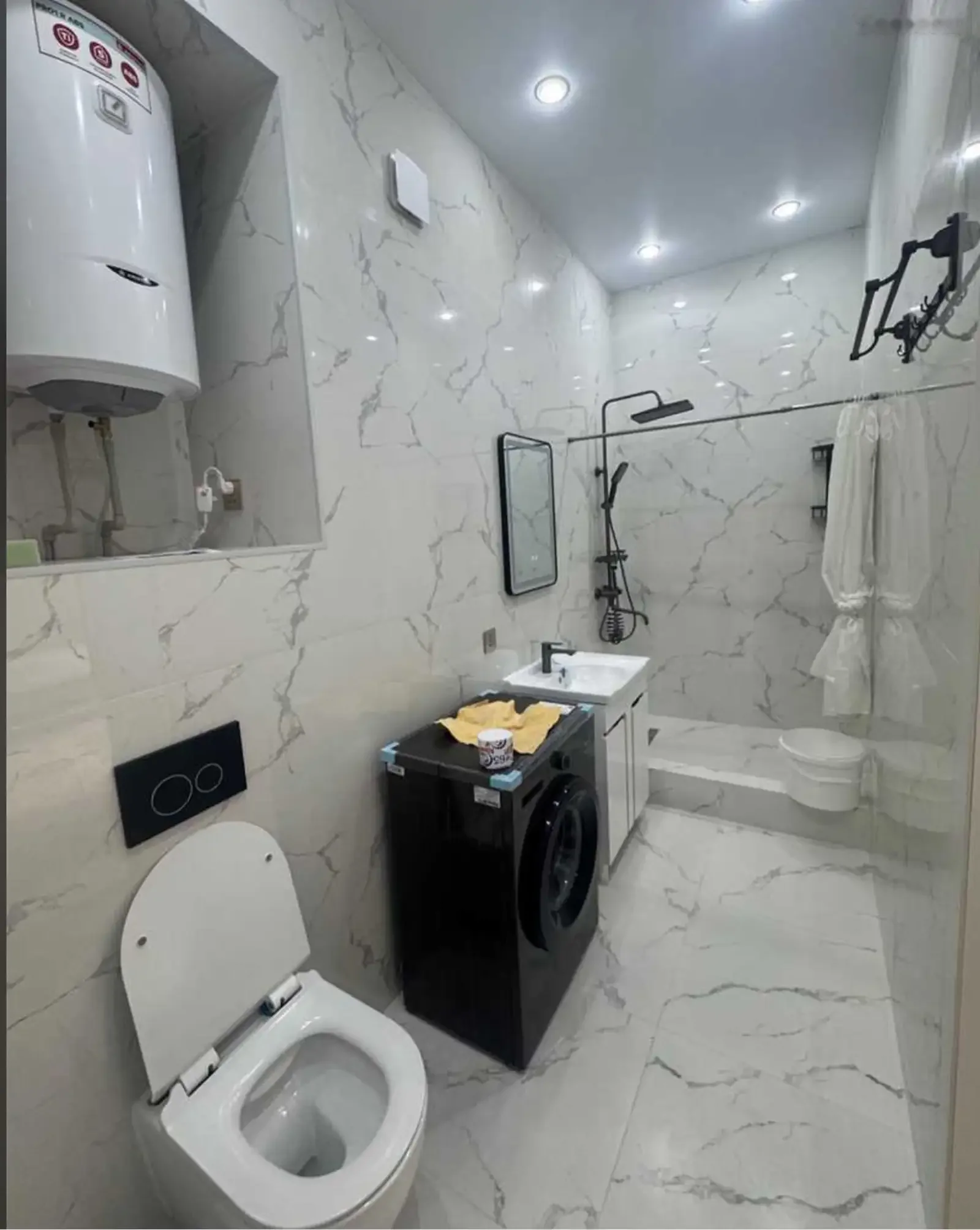 1-комн. квартира, 4 этаж, 56 м², Бустон сити
