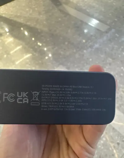 Внешний Аккумулятор Samsung 20000 mah