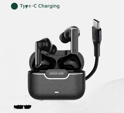 Беспроводные наушники Green Lion River Plus True Wireless Earbuds черный