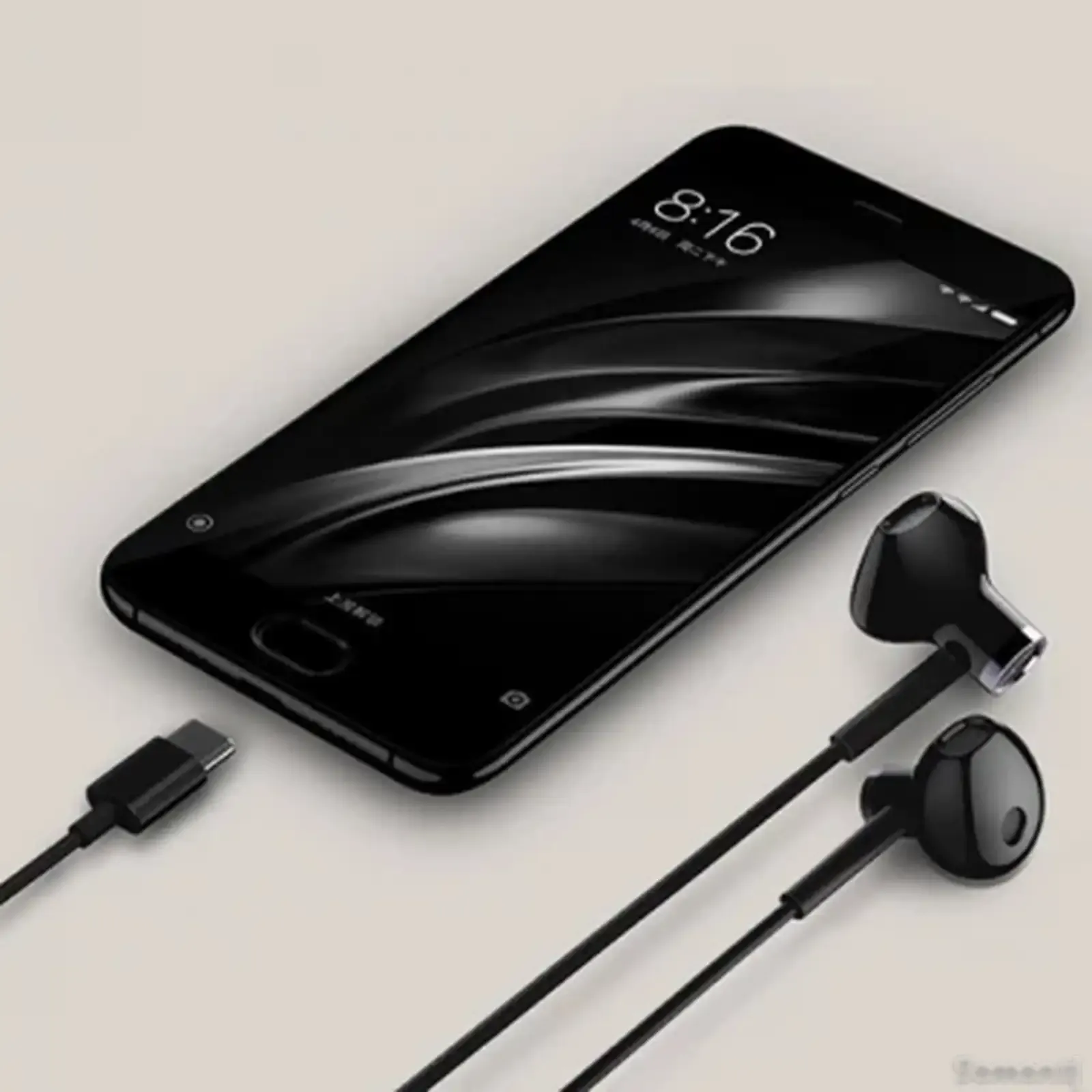 Проводные наушники Mi Dual Driver Earphones Type-C ZBW4435TY черный
