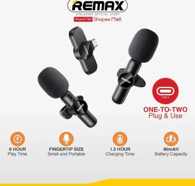Микрофон беспроводной Remax K10 Lightning