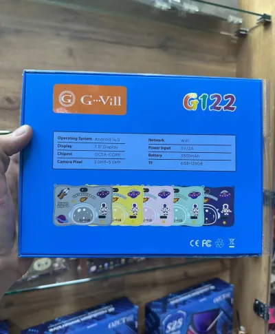 Планшет Детский G123 6/128Gb black