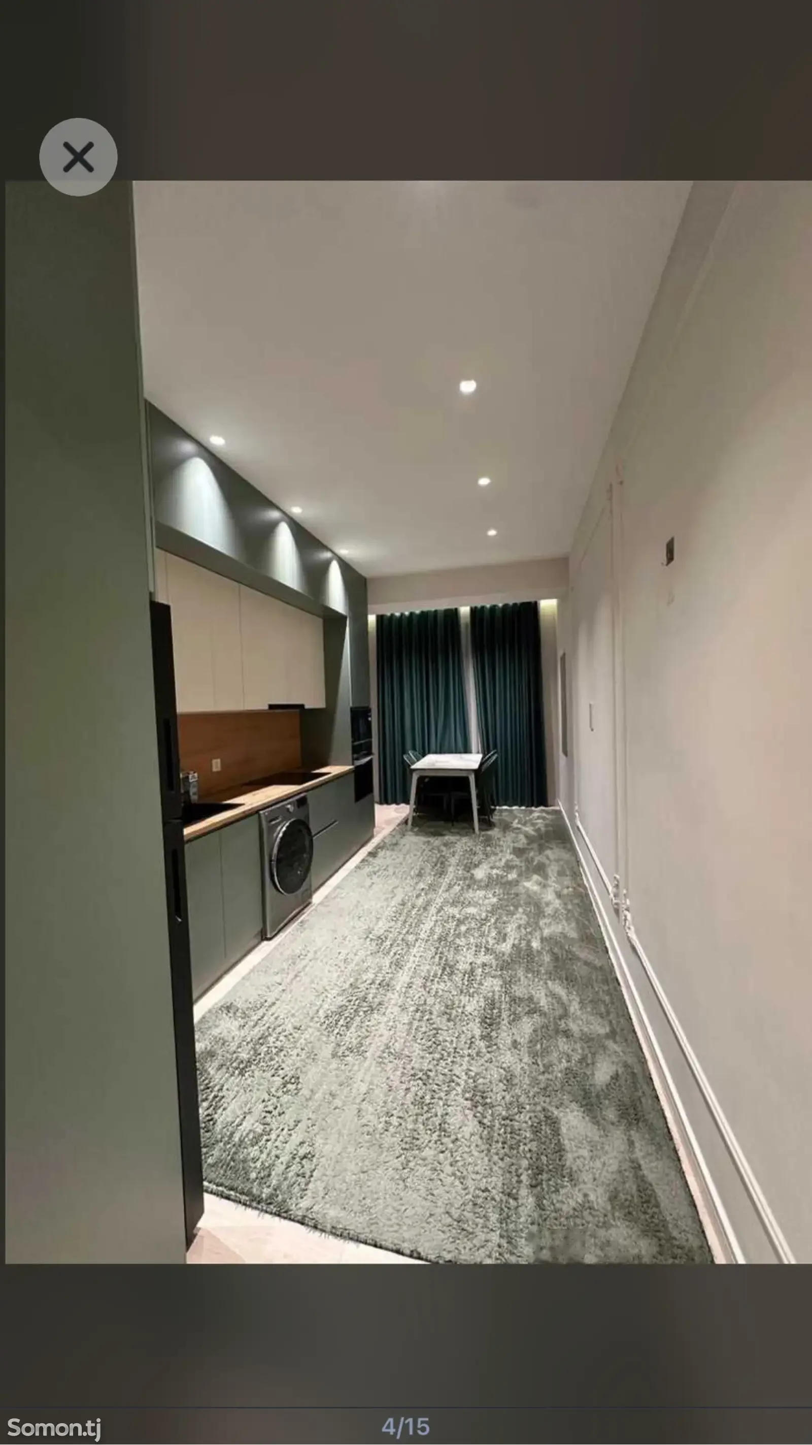 3-комн. квартира, 12 этаж, 112м², Ватан