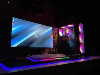 Игровой компьютер core i7 3770/RAM 16Gb/RX 580 8Gb/SSD 256Gb/HDD 1Tb