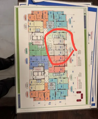3-комн. квартира, 3 этаж, 97 м², Сино