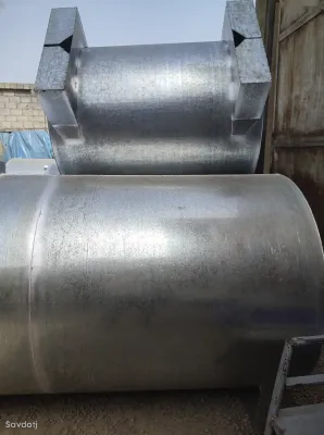Бочка оцинкованная 2000л