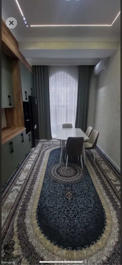 2-комн. квартира, 15 этаж, 62м², Исмоили Сомони