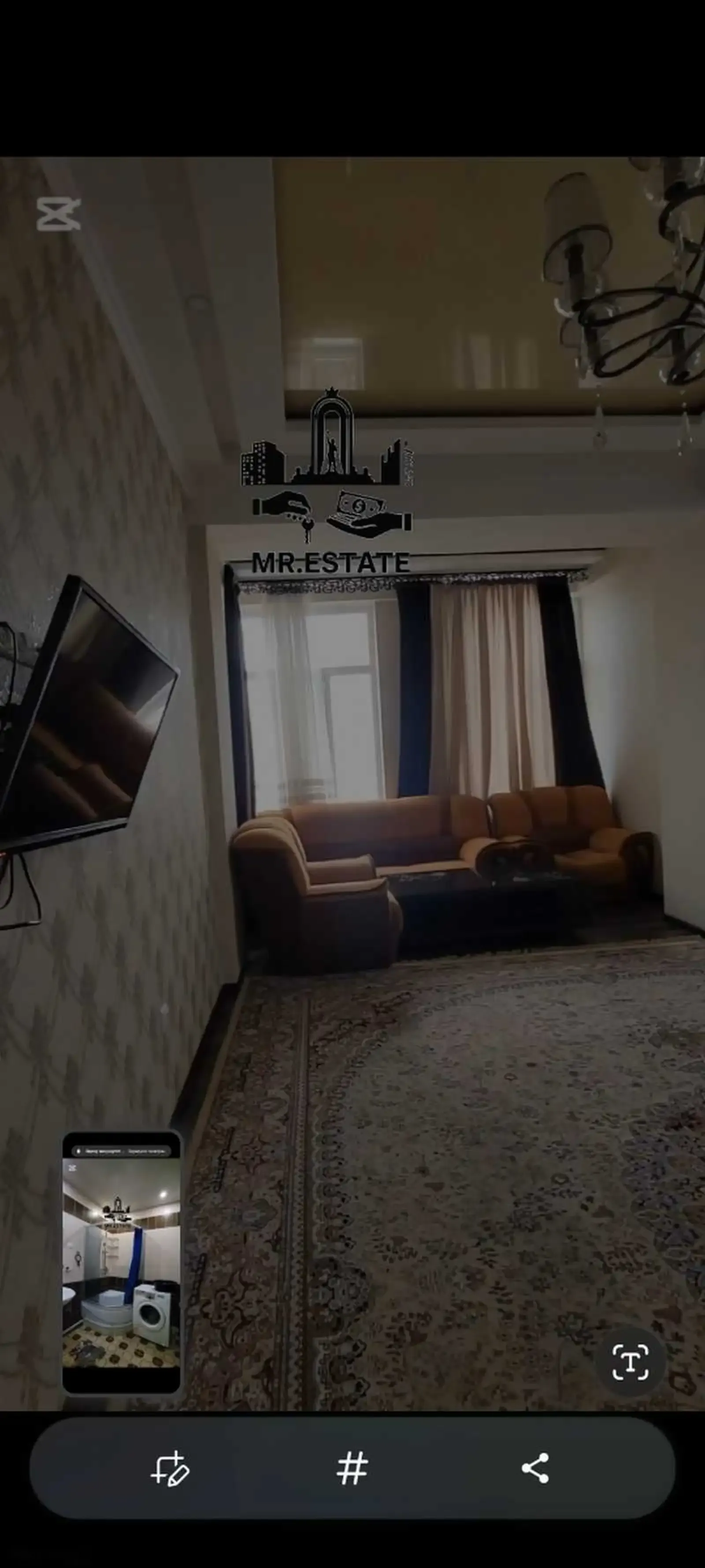 3-комн. квартира, 13 этаж, 105 м², Аэропорт, доми Муъҷиза