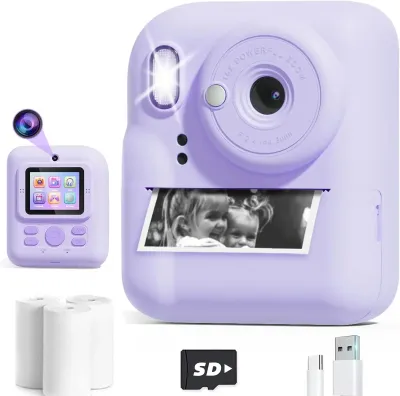 Детский фотоаппарат Digital Mini Camera розовый