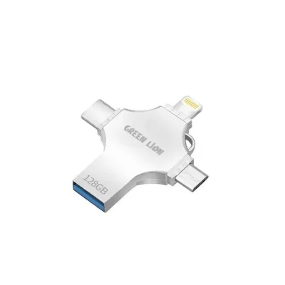 Флеш накопителя Green Lion 4 in 1 USB  Flash Drive 128GB