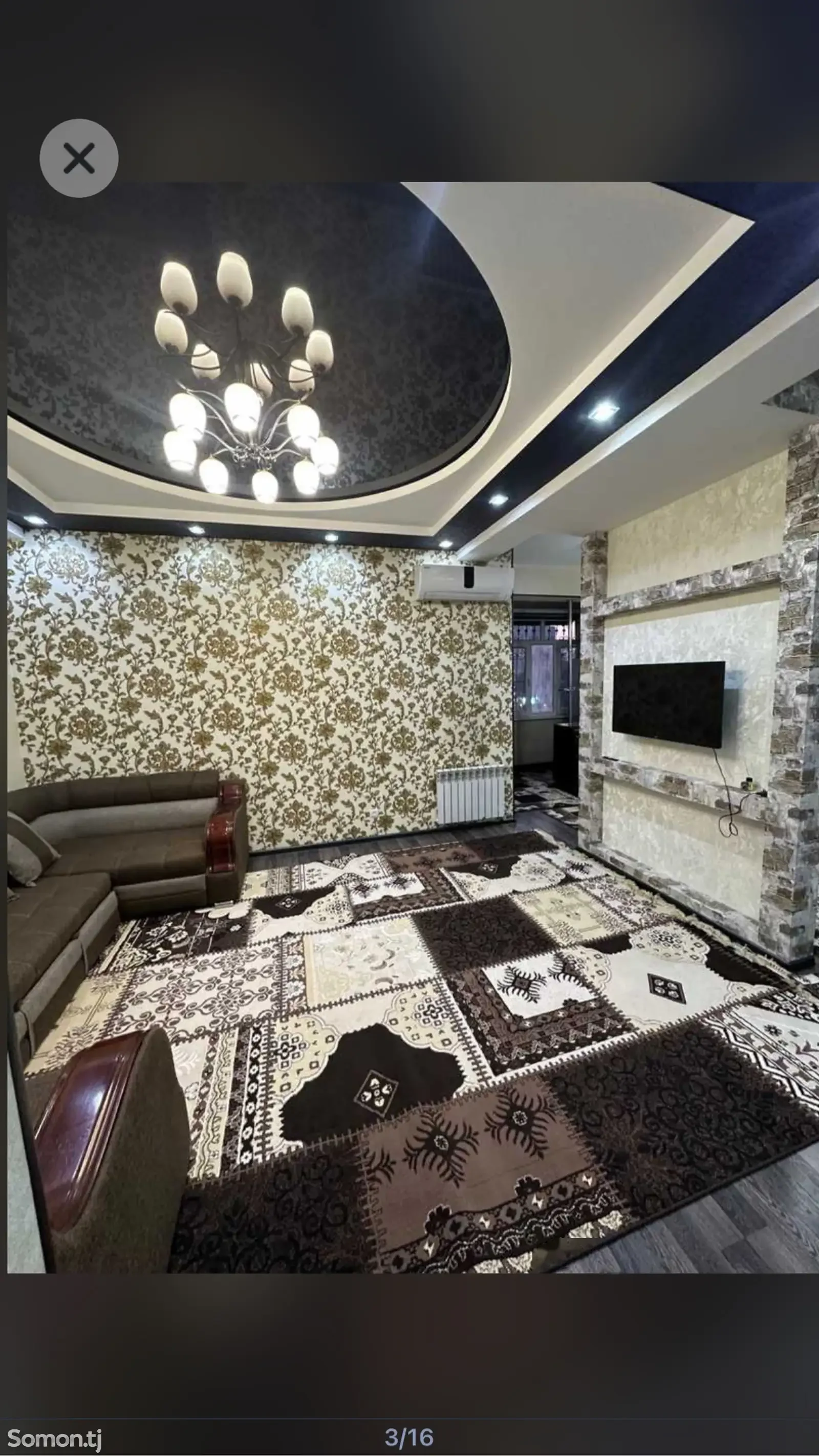2-комн. квартира, 6 этаж, 91м², Садбарг