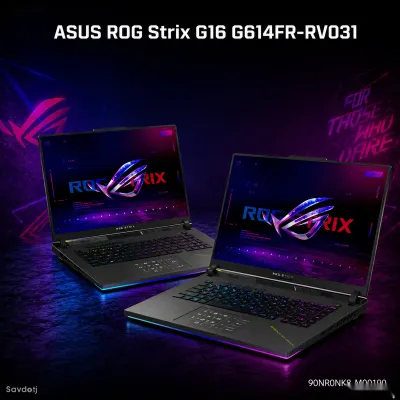 Ноутбук ASUS ROG Strix G16 90NR0NK8-M00190 Ryzen 9 16GB 1TB RTX 5070 Ti, 12 GB