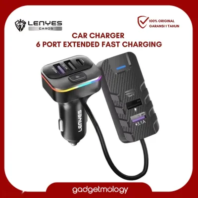 Автомобильное зарядное устройство car charger Lenyes ca905