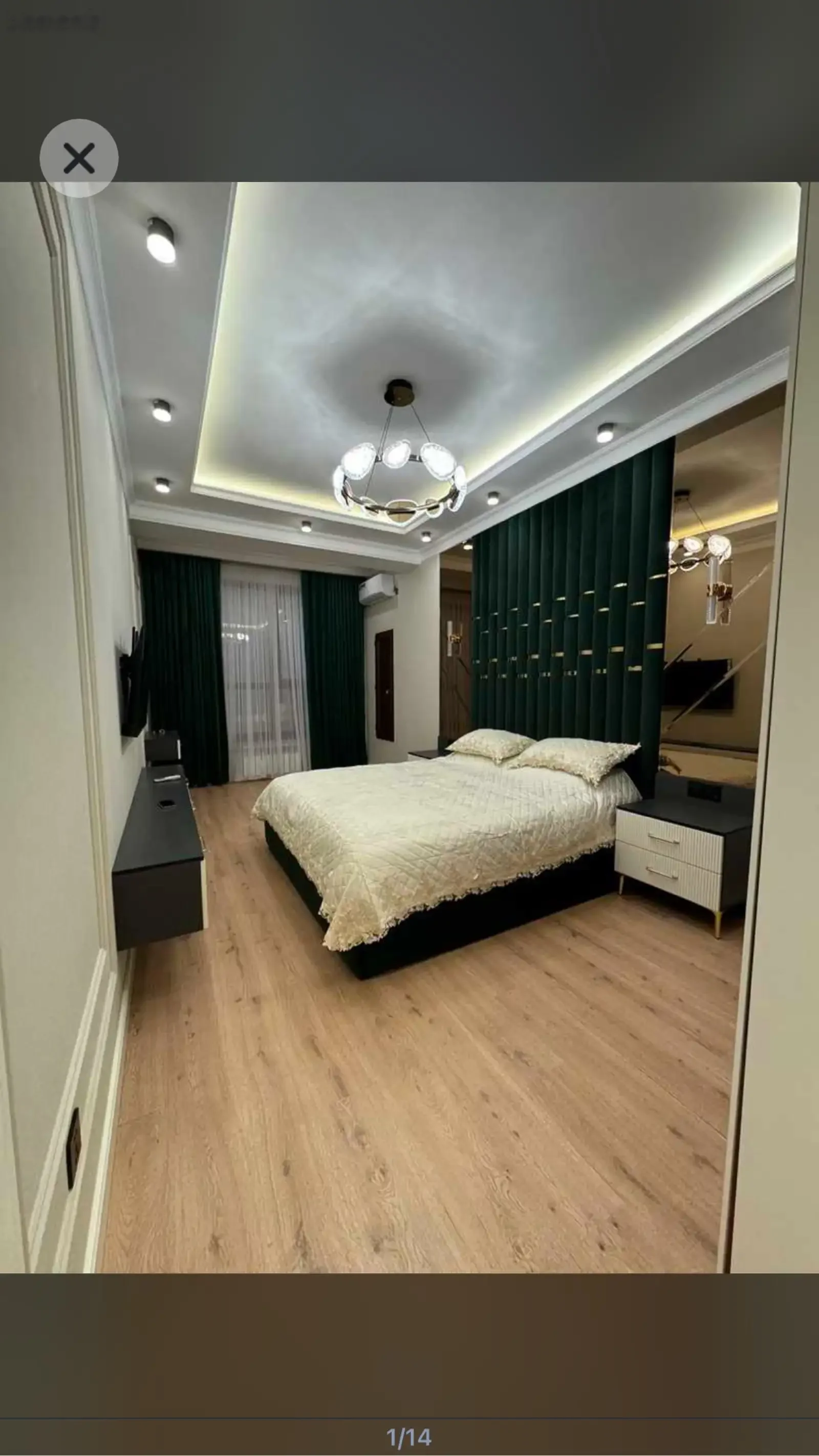 2-комн. квартира, 12 этаж, 70м², Шохмансур