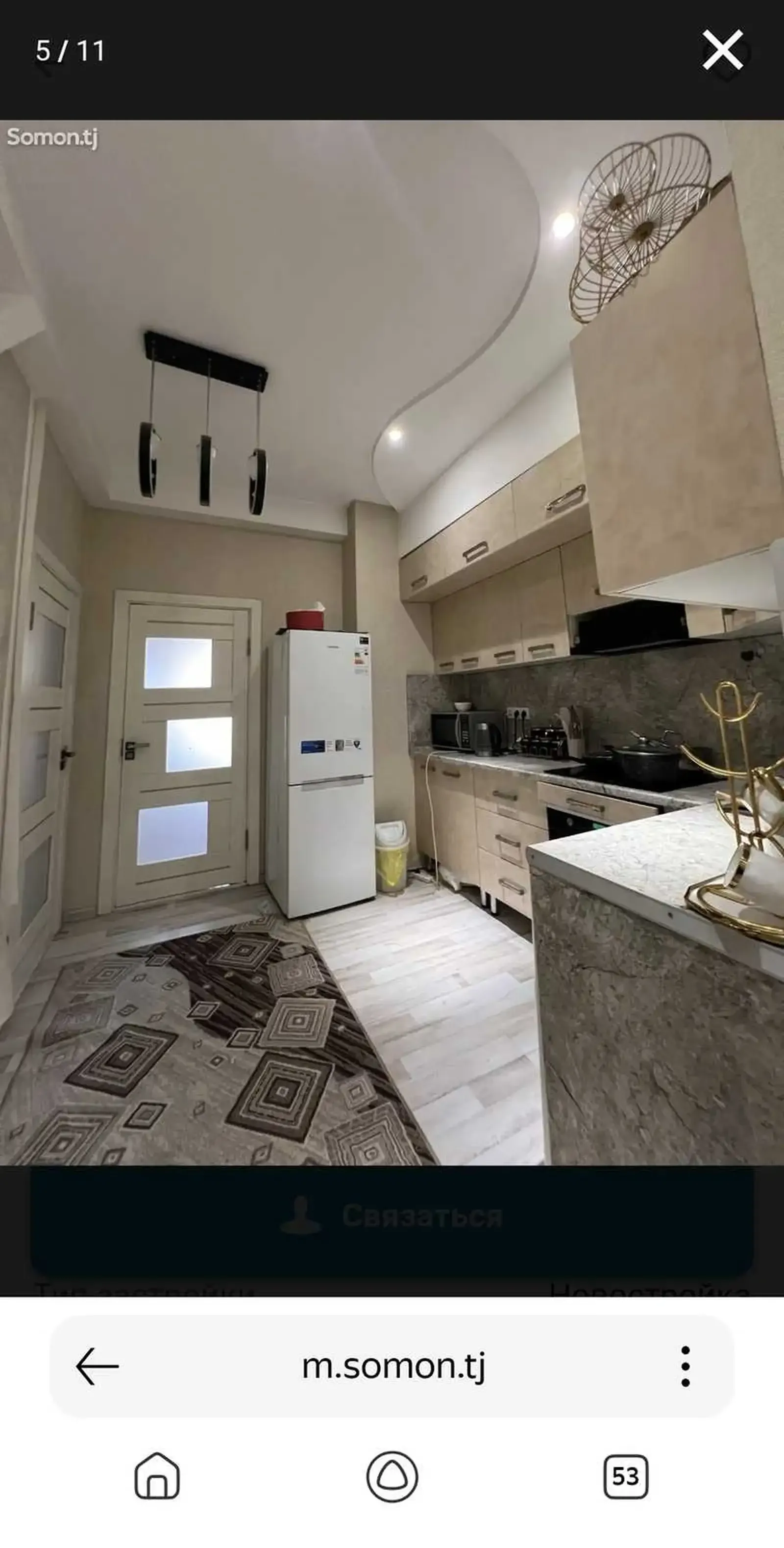 2-комн. квартира, 8 этаж, 55м², 82 МКР