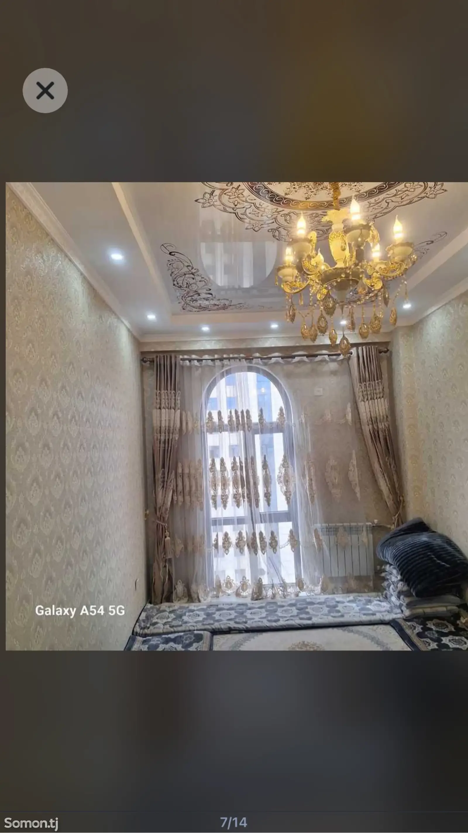 2-комн. квартира, 14 этаж, 60м², Напротив Хилтон