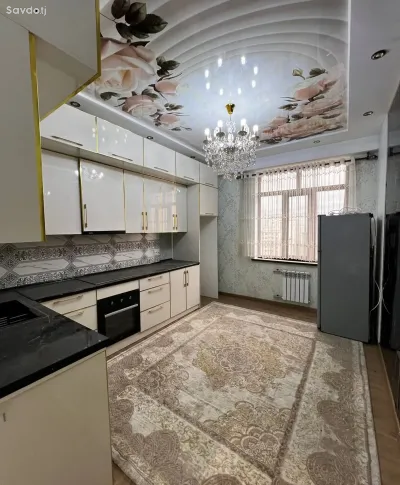 3-комн. квартира, 18 этаж, 105 м², И.Сомони Пайкари дом печать