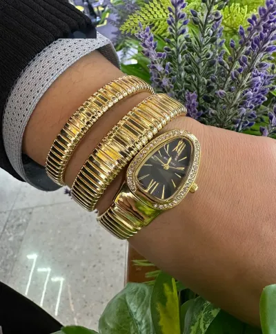 Часы Браслет змейка Bvlgari