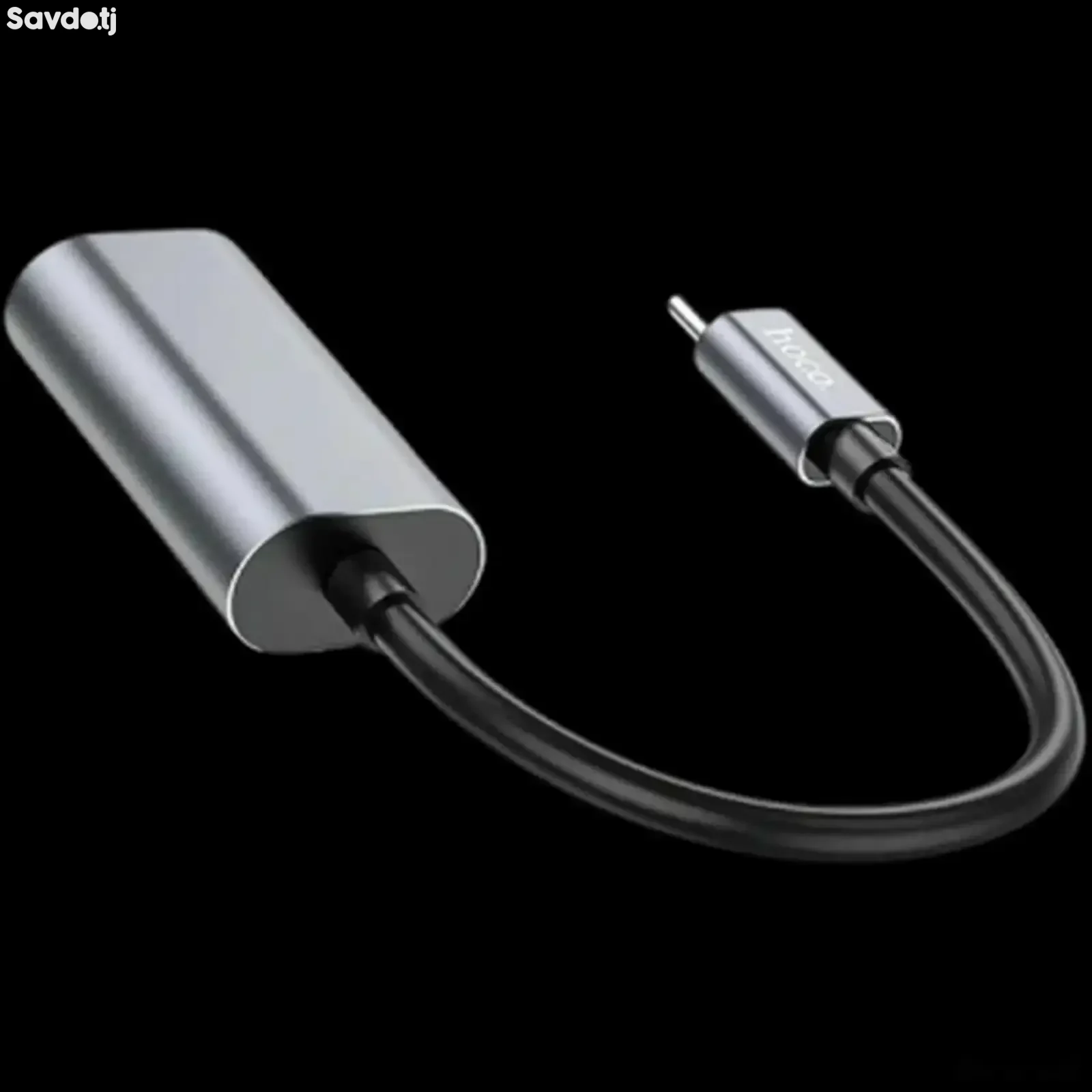 Кабель Носоo UA21 Type-C to HDMI 13см серый