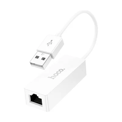 Сетевой адаптер Hoco UA22 USB to RJ45 (100 Mbps)